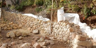 Mur de soutènement - Fox-Amphoux