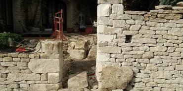 Mur de clôture au Hameau « les Martins » - Gordes