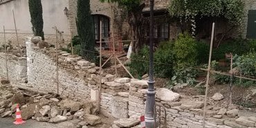 Mur de clôture au Hameau « les Martins » - Gordes