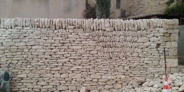 Mur de clôture au Hameau « les Martins » - Gordes