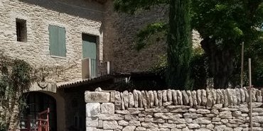 Mur de clôture au Hameau « les Martins » - Gordes