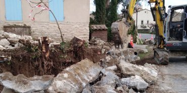 Mur de clôture au Hameau « les Martins » - Gordes