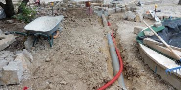 Aménagement d'une piscine - Rians