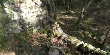 Cheminement en escalier - Ardèche