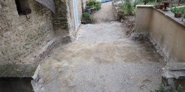 Vue initiale du haut