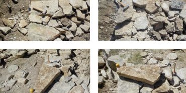 Mur de soutènement, mur double parement - Viens