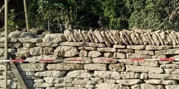 Mur de clôture au Hameau « les Martins » - Gordes