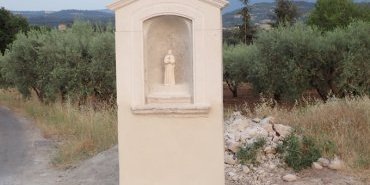 Reconstruction d'un oratoire - Saint-Saturnin