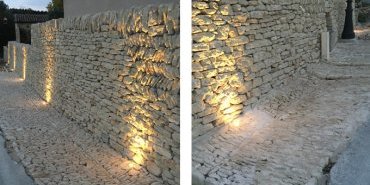 Mur de clôture au Hameau « les Martins » - Gordes