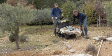 Aménagement d'un talus - Vaugines