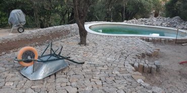 Aménagement d'une piscine - Rians