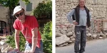 Mur de clôture au Hameau « les Martins » - Gordes
