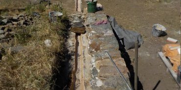 Etanchéité d'une conduite d'eau en extérieur - Saint Tropez