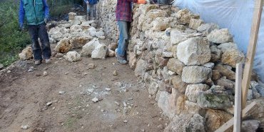 Mur de soutènement - Fox-Amphoux