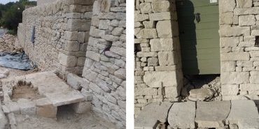 Mur de clôture au Hameau « les Martins » - Gordes