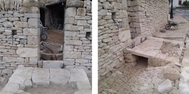 Mur de clôture au Hameau « les Martins » - Gordes