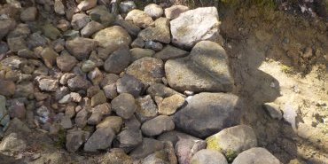 Réhabilitation d'un sentier au Colorado Provençal - Rustrel