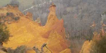 Réhabilitation d'un sentier au Colorado Provençal - Rustrel