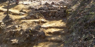 Réhabilitation d'un sentier au Colorado Provençal - Rustrel