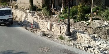 Mur de clôture au Hameau « les Martins » - Gordes